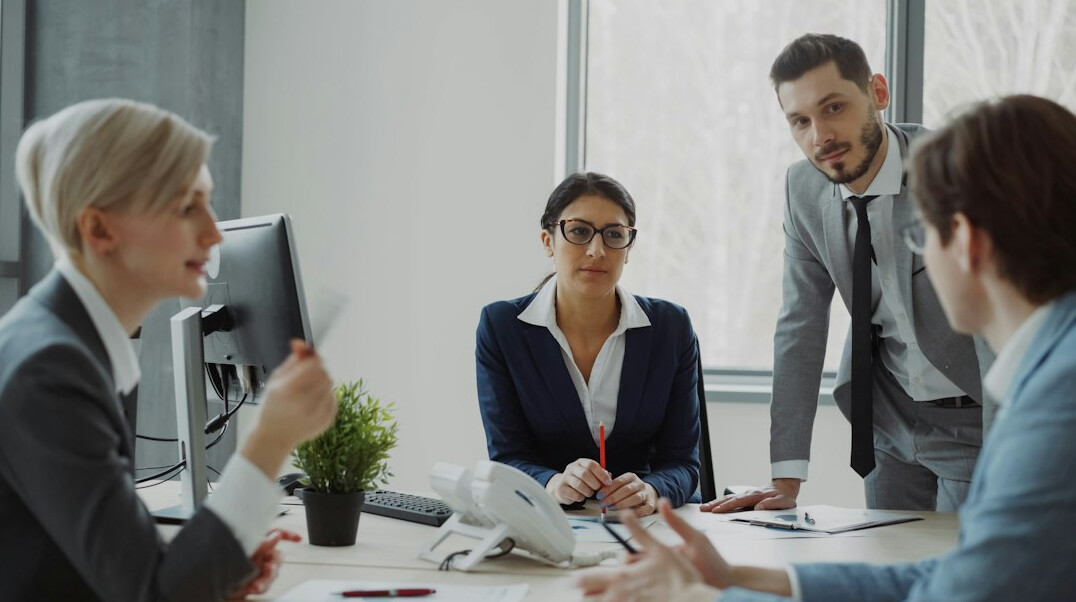 ai business meeting discussion